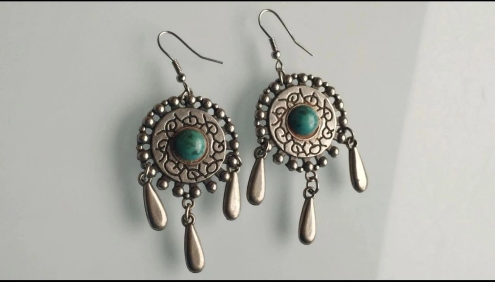 🧿🎁💙Preciosos Pendientes Artesanales Atrapasueños💙🎁🧿 – photo 5